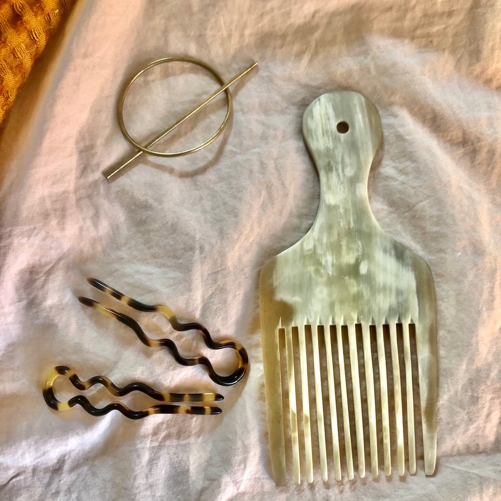 Hair pin and other hair accessories